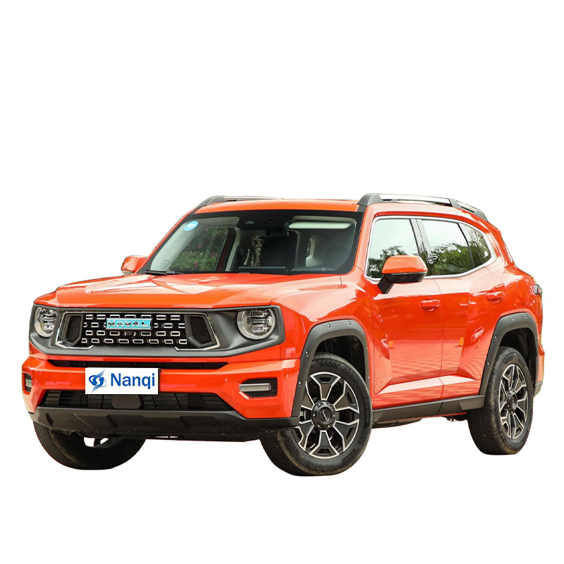 Cor laranja 5 lugares Haval Dargo SUV Mid Size Plug In SUV híbrido