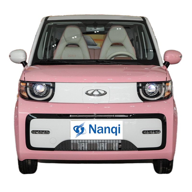 Mini 4 lugares Chery QQ Ice Cream EV Carro Elétrico Pura Veículos de Nova Energia